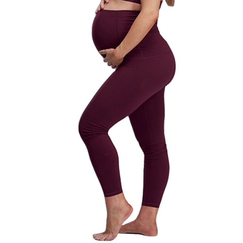 Wholesale direct High Quality breathable comfortable pregnant pants maternity yoga leggings