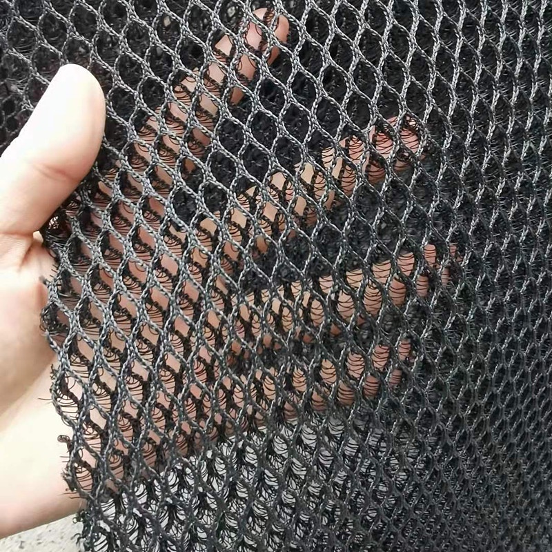 670gsm quality assurance breathable polyester 3d air mesh fabric polyester big hole mesh