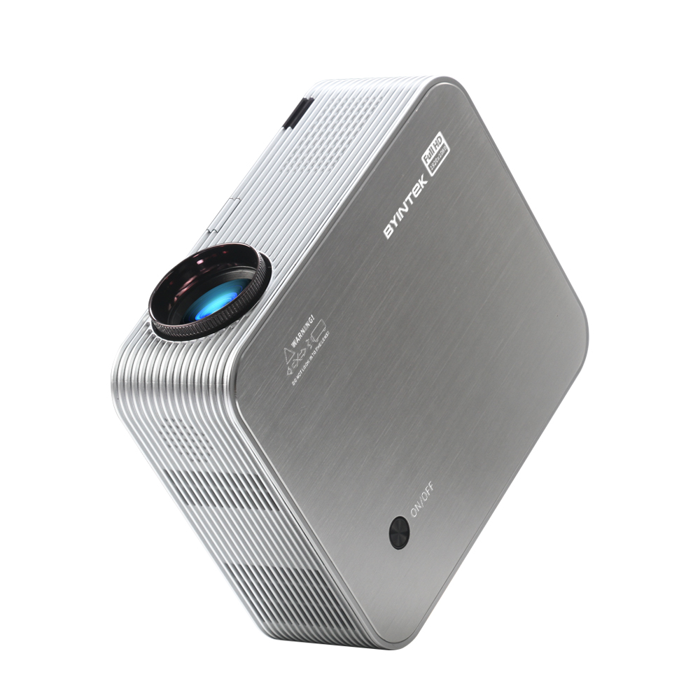 Светодиодный проектор BYINTEK K15 1920x1080P 5000 люмен Android WIFI для домашнего кинотеатра