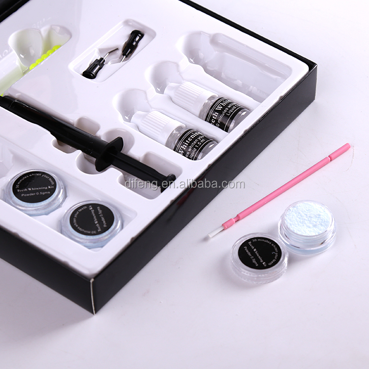dental clinics use professional teeth cleaning kit with 35%HP concentration teeth whitening kit