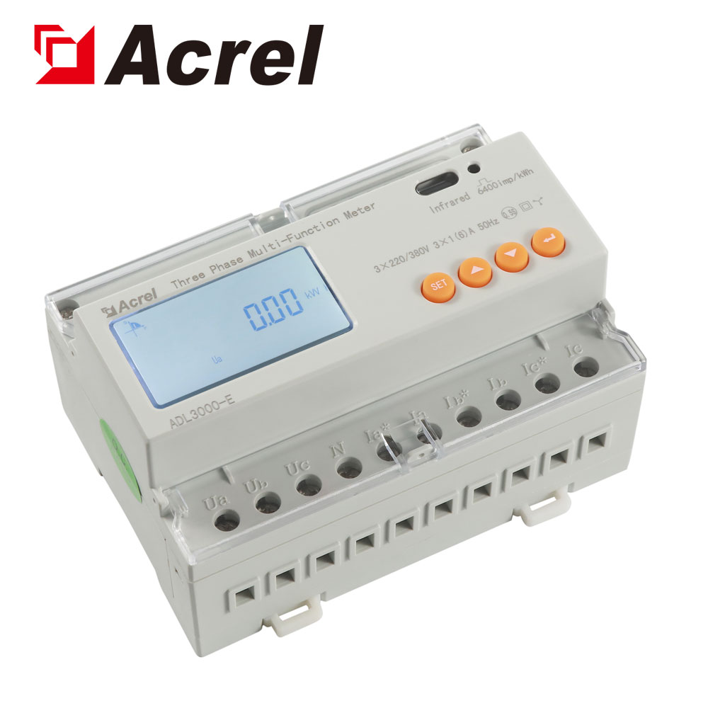 Acrel ADL3000-E умный счетчик электроэнергии/din-рейка энергометр/счетчик солнечной энергии
