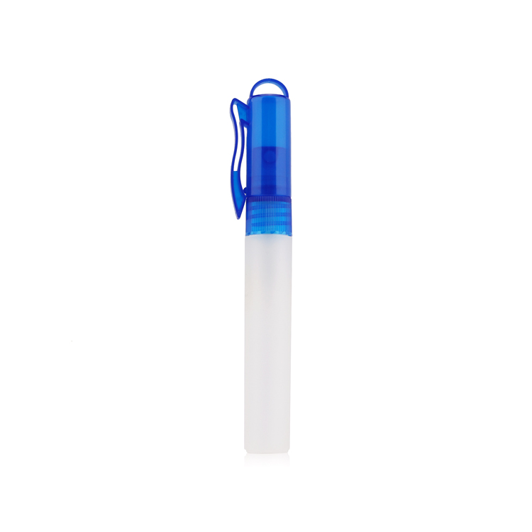 Hot sale eco friendly 10ml pet pp pencil empty white atomizer pump pen type dispenser perfume spray plastic bottle