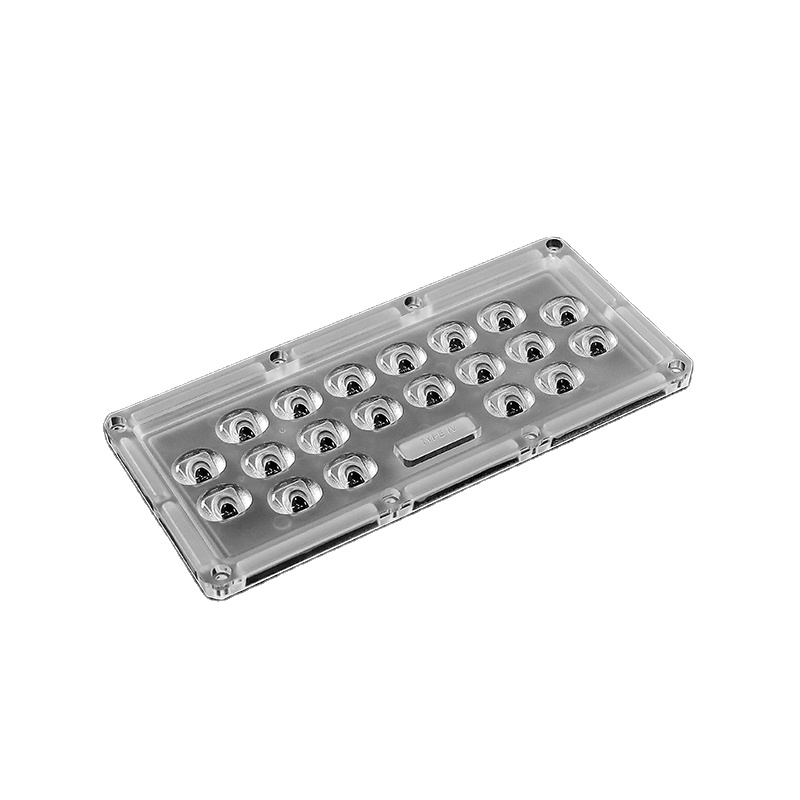 204.16x92.5 mm Outdoor Wall Lamp Lens TypeII TypeIV Beam Angle 3030 Led Lenses