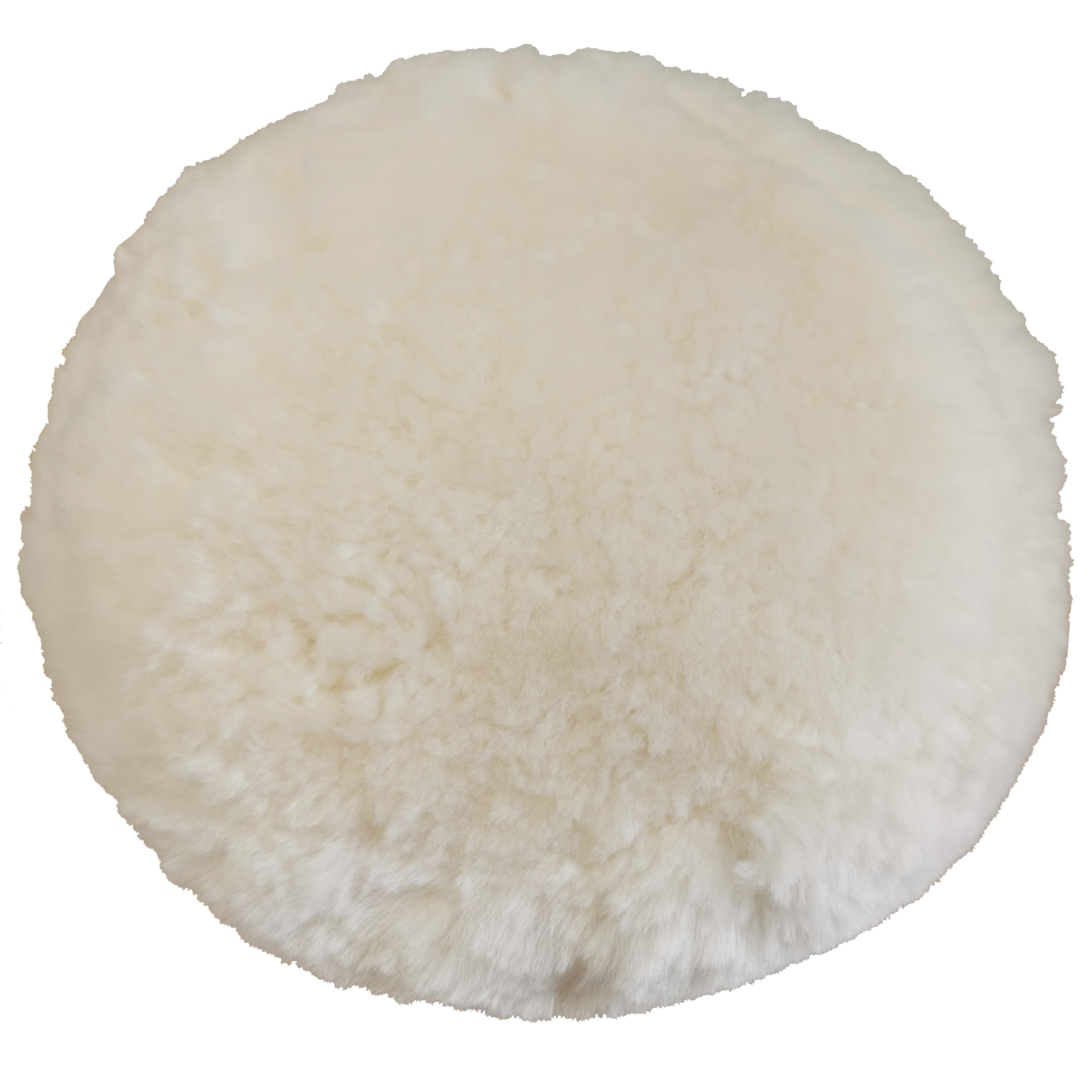 180mm Waxing Tools Accessory Woolen Pad For Polisher