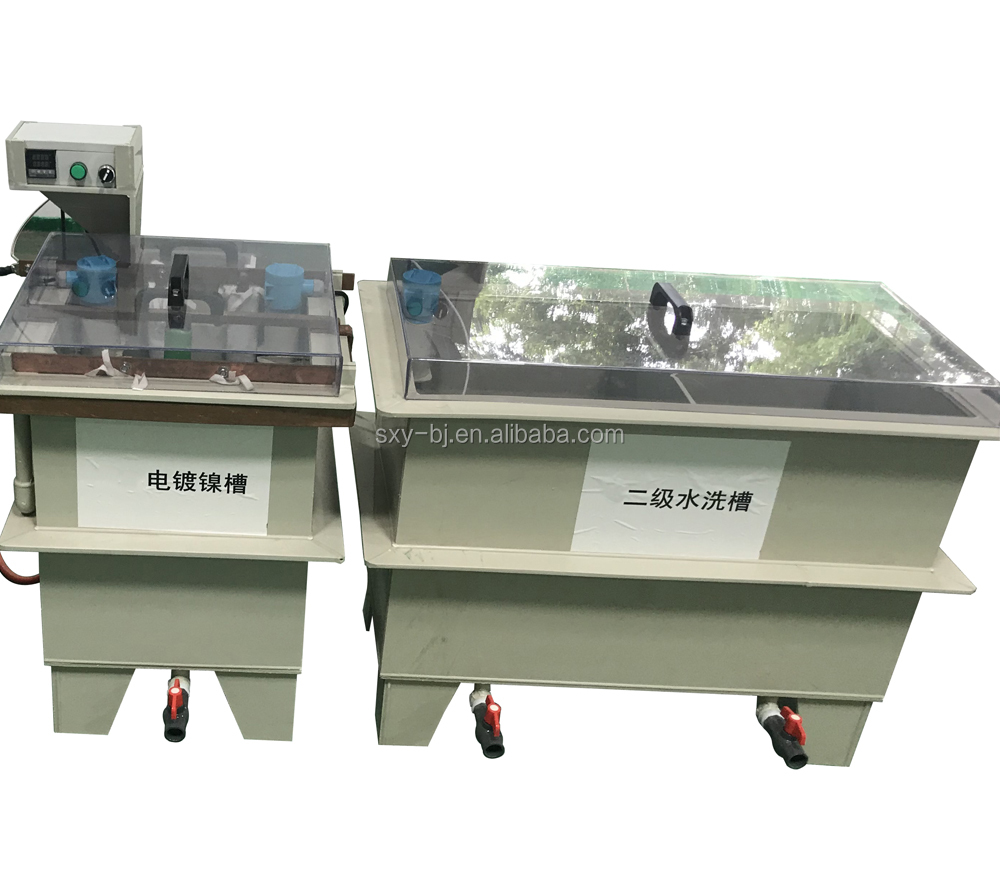 Nickel Logo Sticker ElectroPlating Machine / nickel sticker making machine