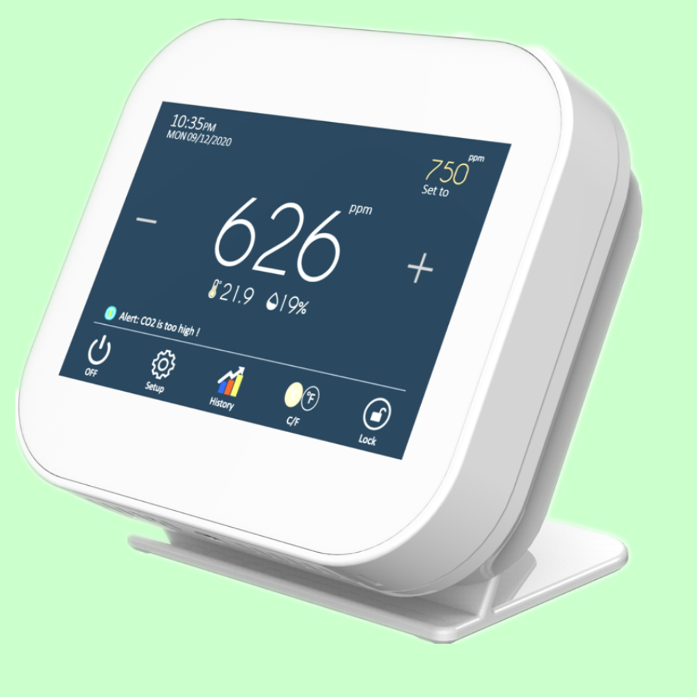 Умный Wifi CO2 PPM/CO2 Монитор для дома/офиса, конференц-зала/аудитории/библиотеки/лаборатории
