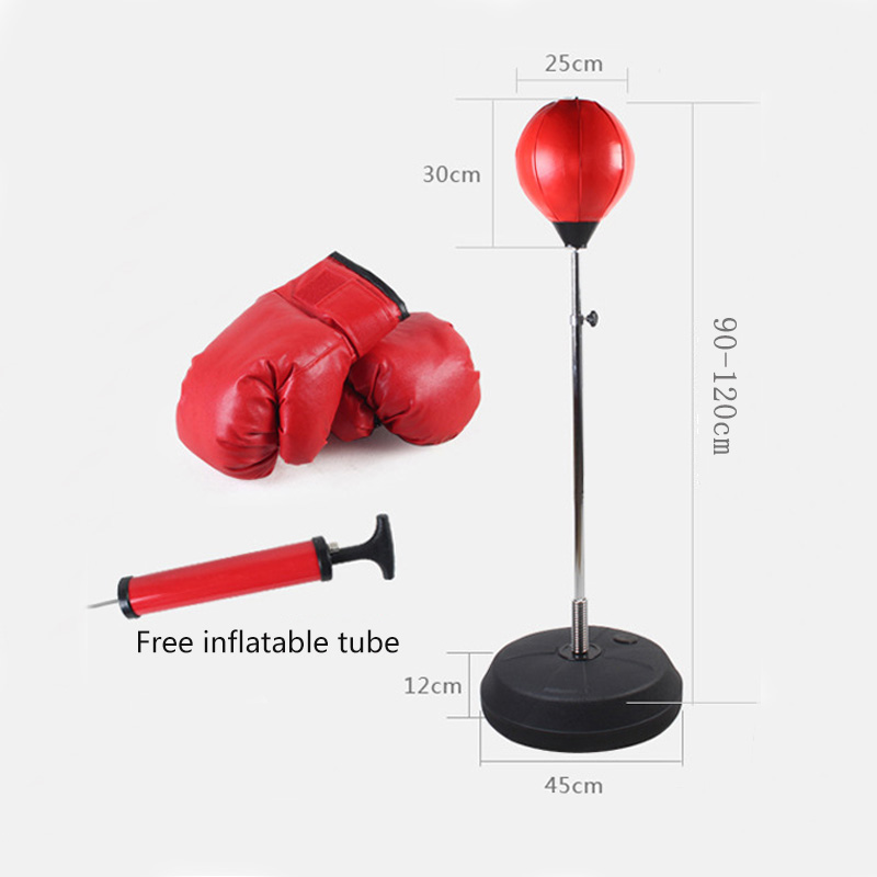 Adjustable Freestanding Boxing Punching Ball Reflex speed Boxing Ball for Children's
