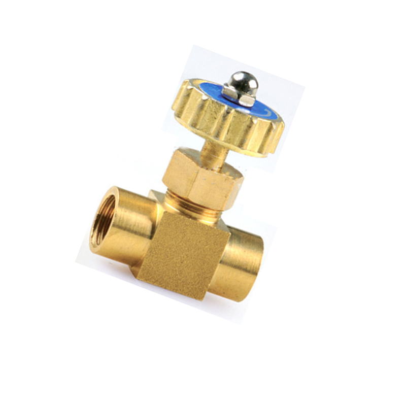 1/8" BSP Female Thread Two Way Straight Brass Needle Valve Regulating Valve For Water Oil Air