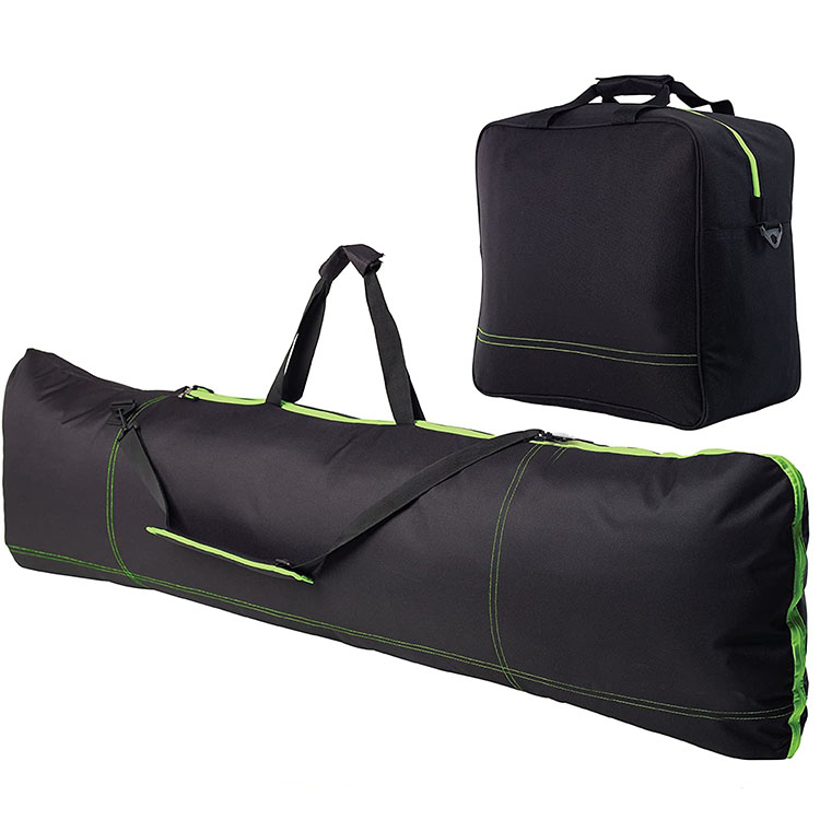 Multifunctional Outdoor Ski bag Durable Ski Travel Case Portable Snowboard Carrying Bag with Boot bag