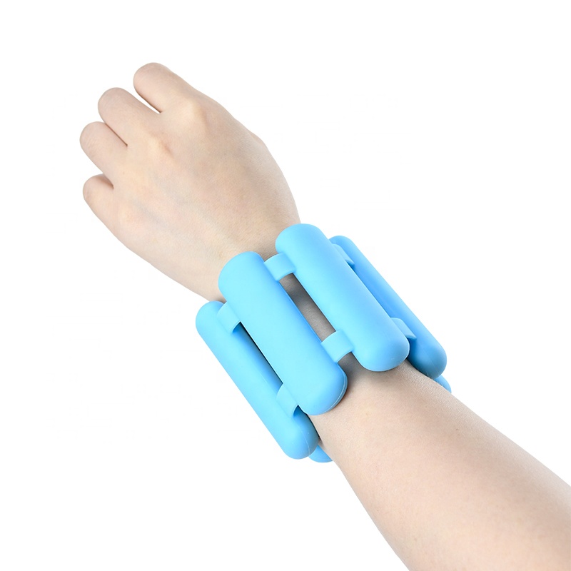 Silicone Gym Fitness Hand Wrist Weight Lifting Bracelet Ankle Weights Wraps