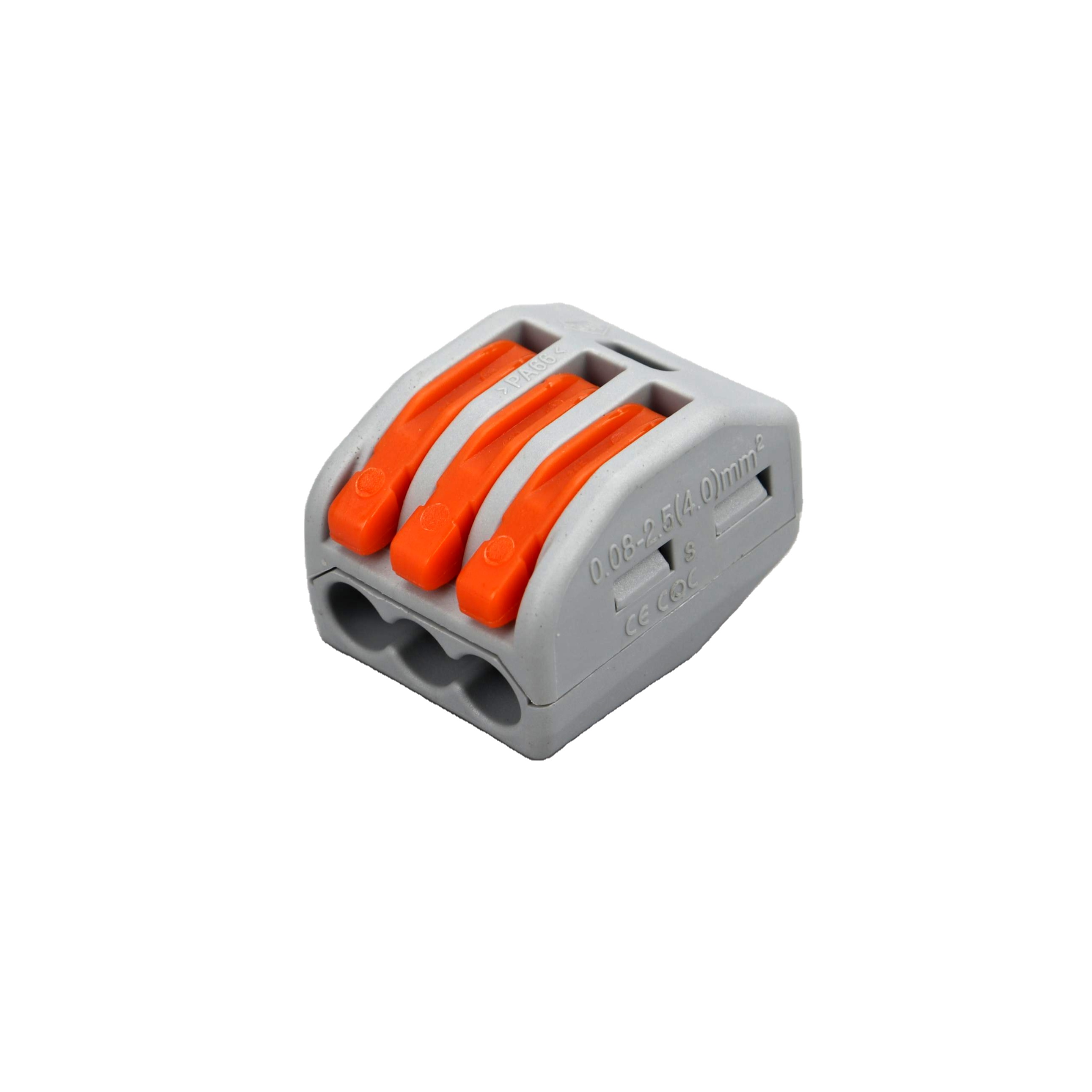 222-413 Electronic Component Push type Wire connector Lever-Nuts 3 Conductor PCT-213 terminal block