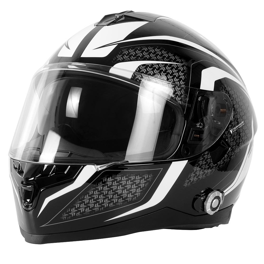 Freedconn BM22 Анфас Мотоциклетный Blutooth шлем беспроводной 1000M 6 Riders Group домофон шлем с FM радио