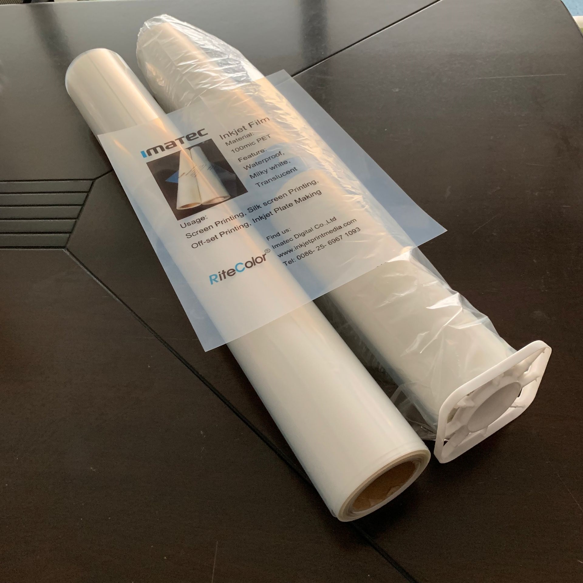 Transparent Inkjet PET screen printing positive film for epson printer