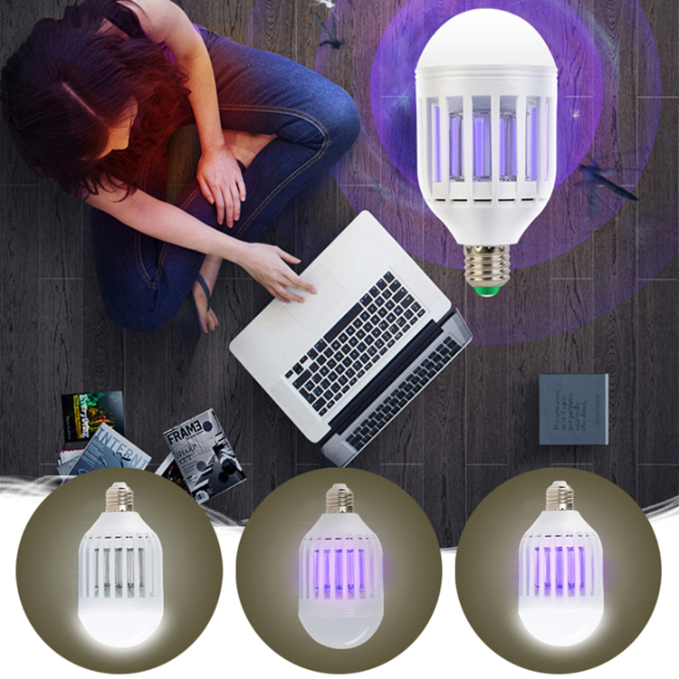 patentindoor mosquito killer bulb Low Noise Waterproof Baby Insect Ultrasonic electric mosquito killer lamp