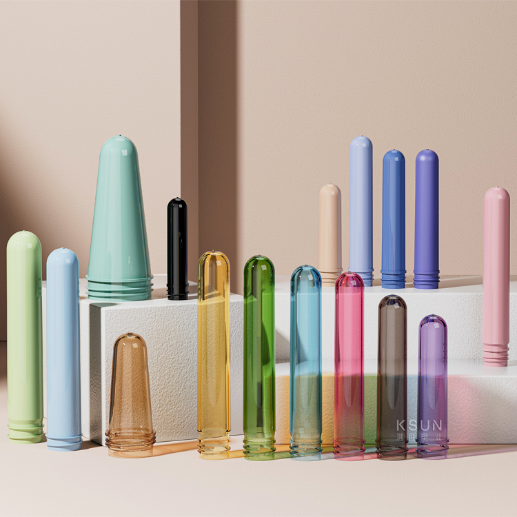 Ksun 14Cm PET Preforms Plastic Bottle Cosmetic Jar Preform 24Mm 28Mm 32Mm Preforms