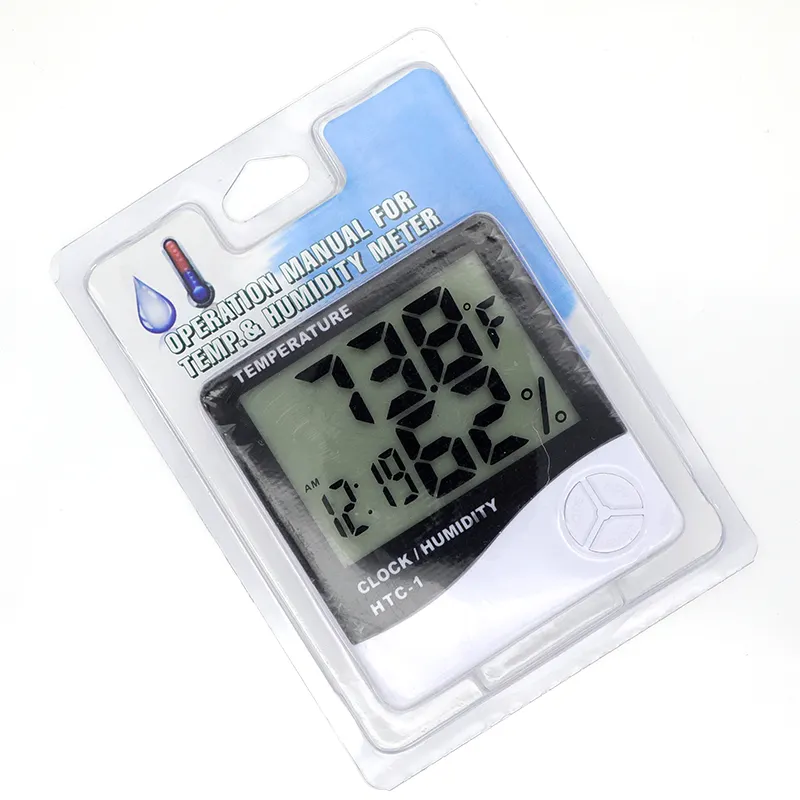 Temperature Sensor Htc-1 Indoor Lcd Electronic Digital Thermometer Integrated Circuit