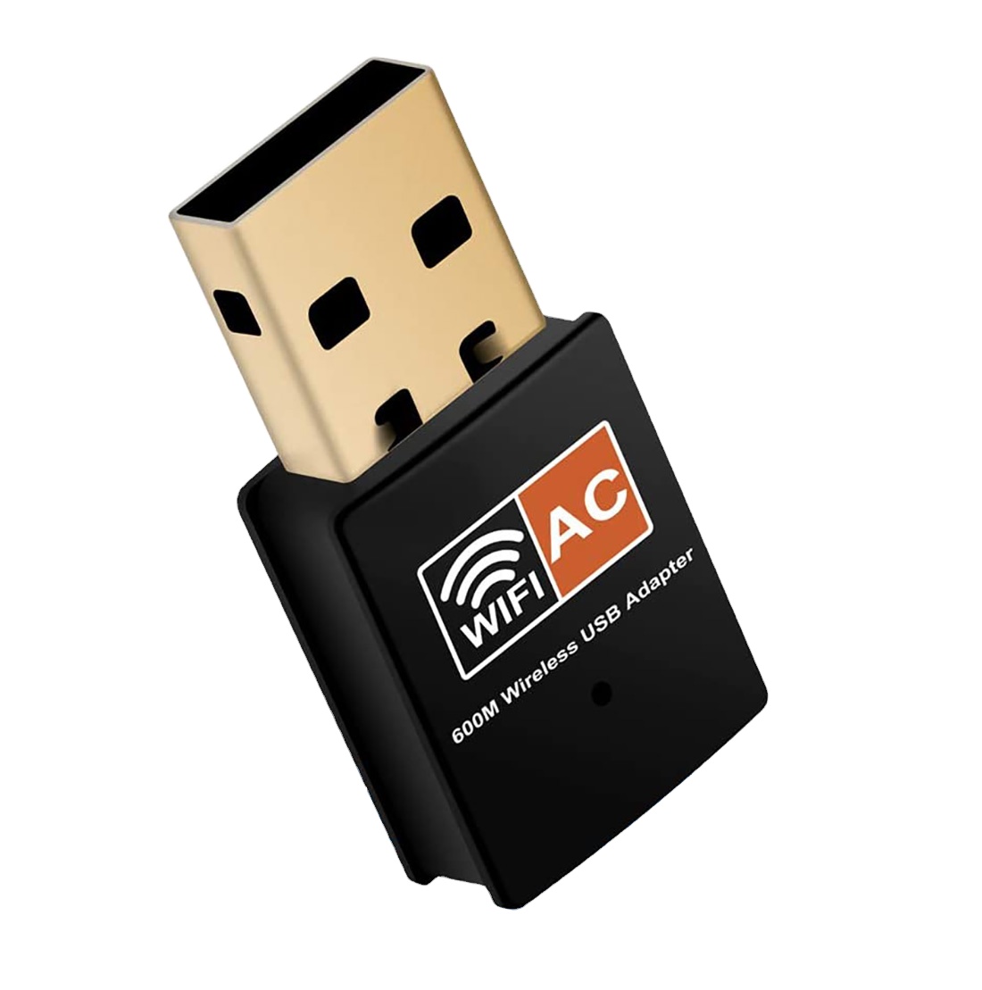USB 600 беспроводной ГГц Мбит/с нано-адаптер Сетевая карта Wi-Fi приемник для компьютера настольного ПК ноутбука