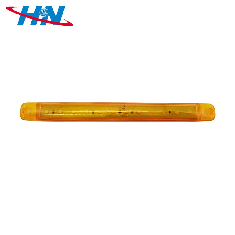 12V/24V Новый дизайн грузовик индикаторные огни лампы 11LED Авто Боковой габаритный фонарь для грузовика прицеп бортовой светильник