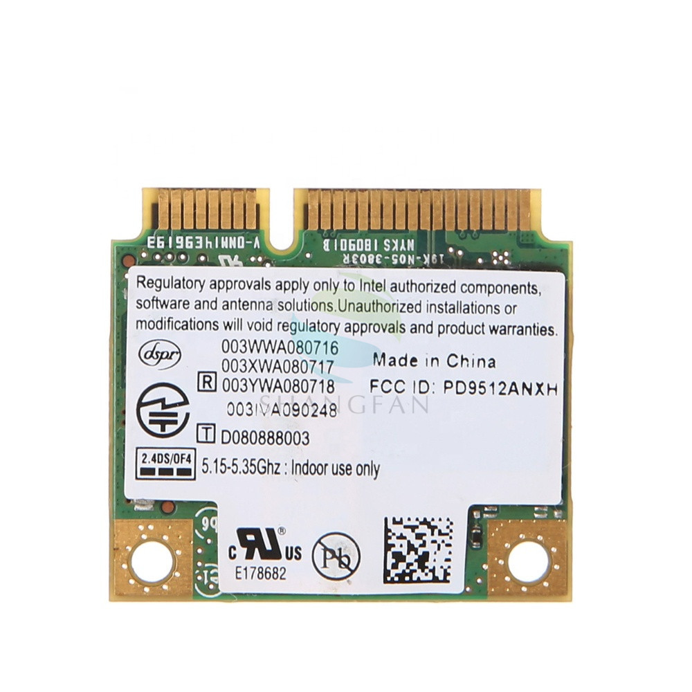 WiMax/Wi-Fi Link 5150 512ANX 2,4/5,0 ГГц 300 Мбит/с Wi-Fi WiMax среднего размера Mini PCI-E карта