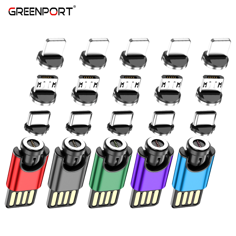 Newest wholesale mobile phone fast charge universal magnetic mini charging usb A travel phone adapter for micro/type c/i-product