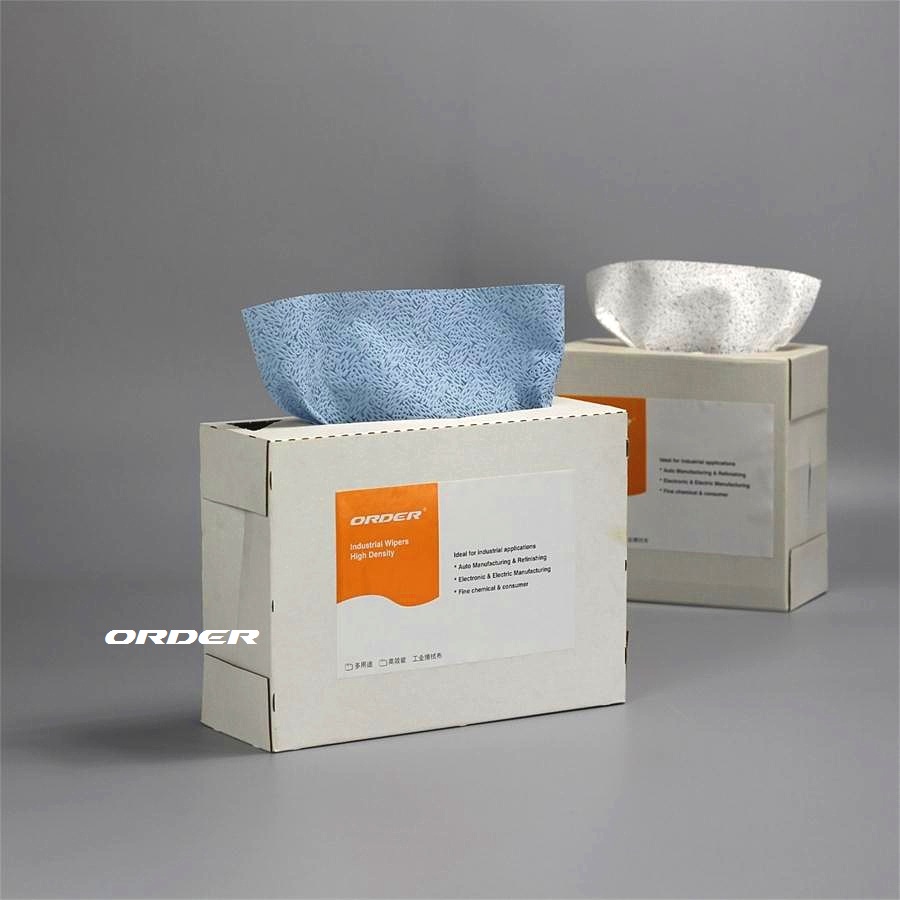 Custom Size Design interfold pop up box meltblown pp workshop disposable nonwoven Degreasing Wipers
