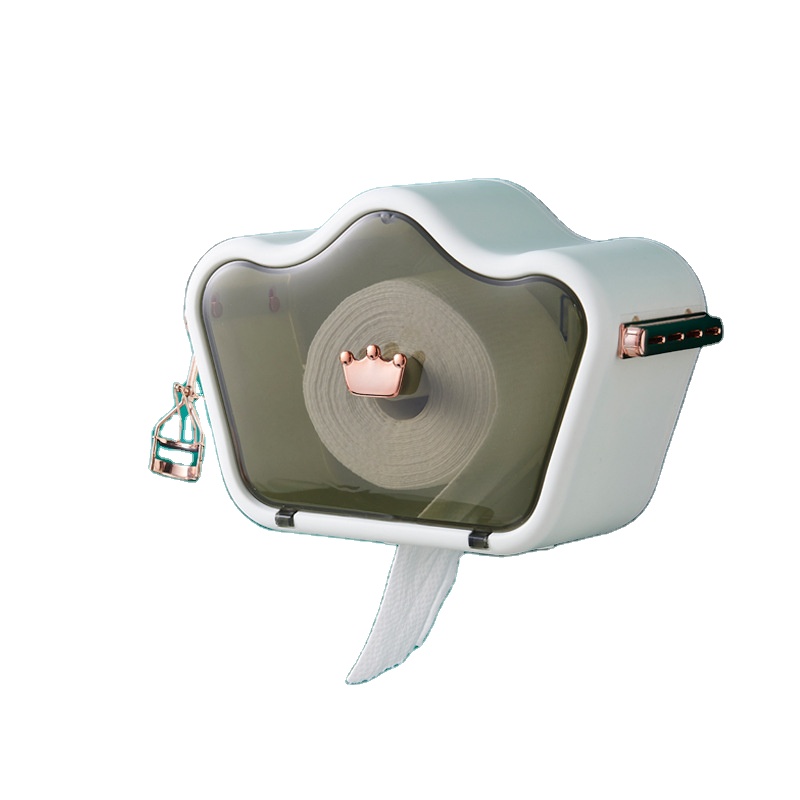 Convenient Wall Mounted Multifunctional water proof bathroom toilet paper with tissue holder