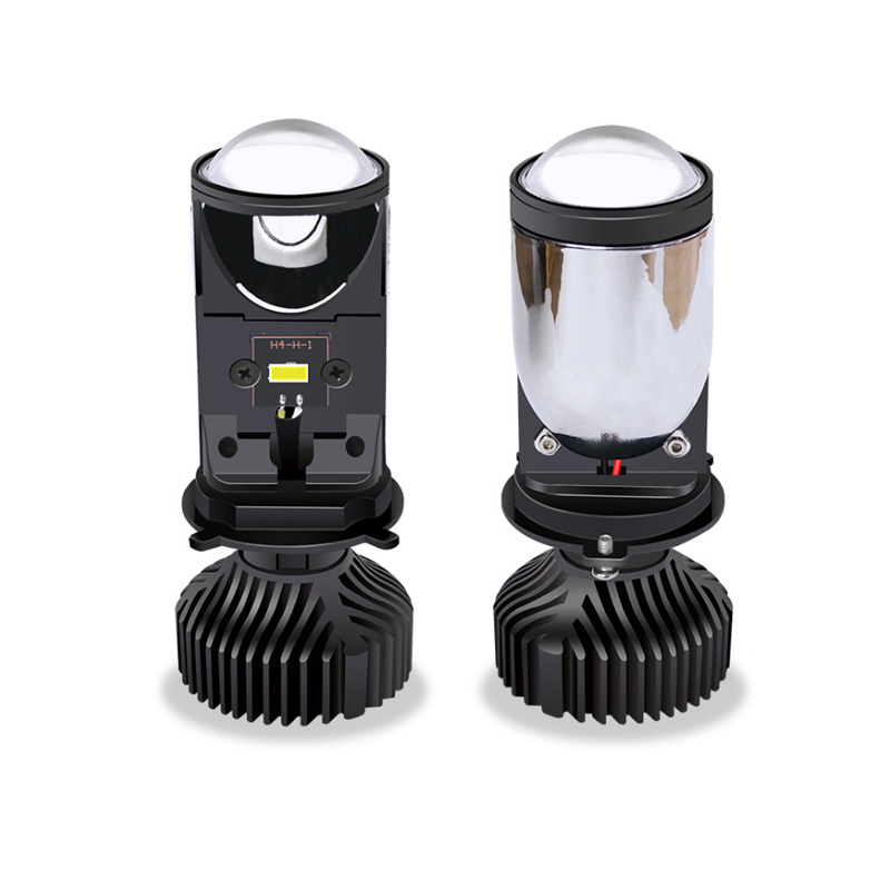 Upgraded wholesale price H4 mini luces 100W 160000LM laser led projector headlight lens