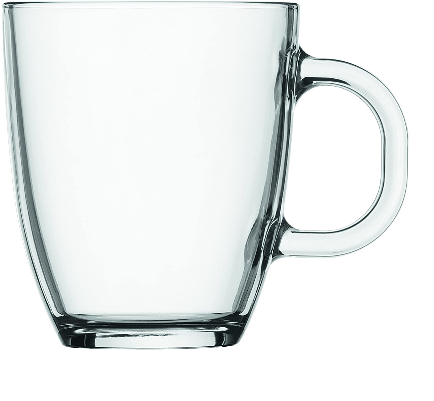 Popular Best selling wholesale high end tempered glass coffee mug cups With handle