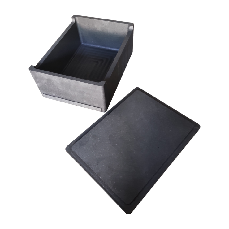 STA high temperature SiC crucible silicon carbide graphite sagger