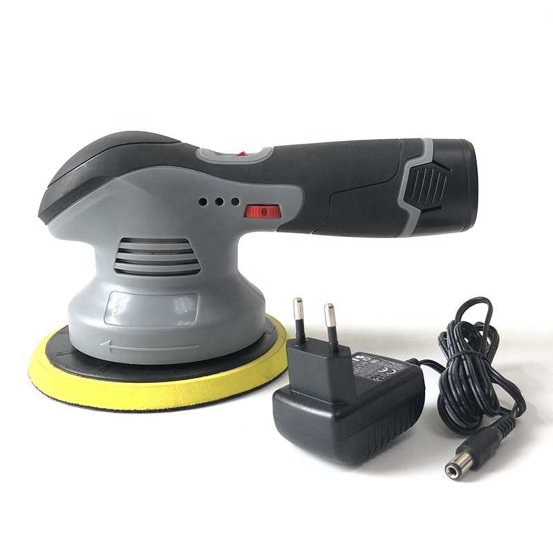 Ansiauto-J06200 50 Вт DC12V беспроводные восковая машина для полировки автомобиля DC 12V, полировальная машинка для автомобилей с эксцентриковым, черного и серого цвета