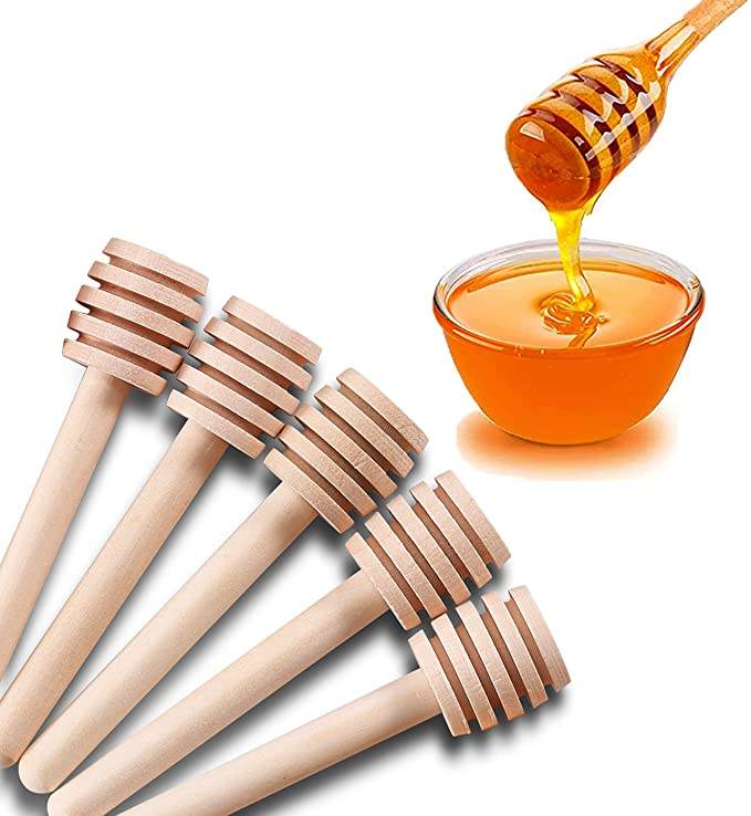 Деревянный медовый ковш
