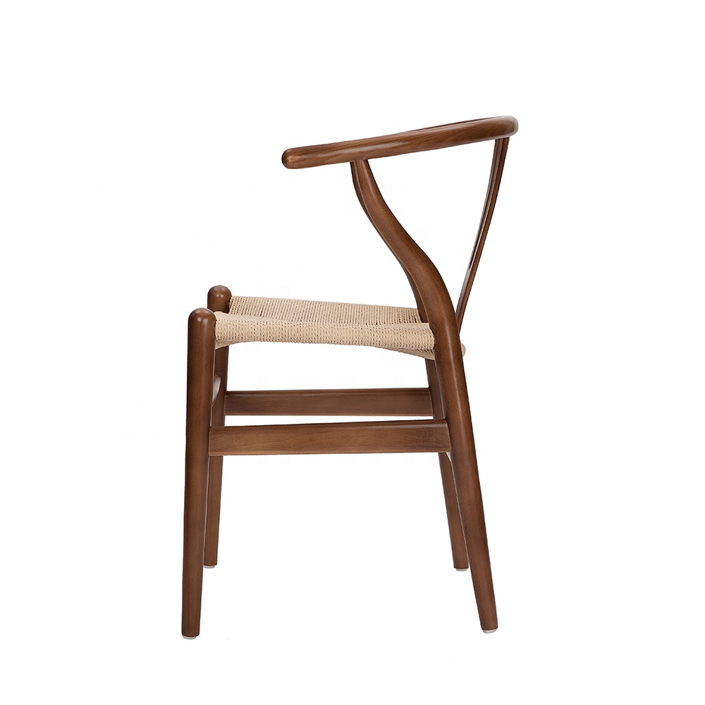 Professional factory produce nordic furniture solid Wood dinning room chairs set