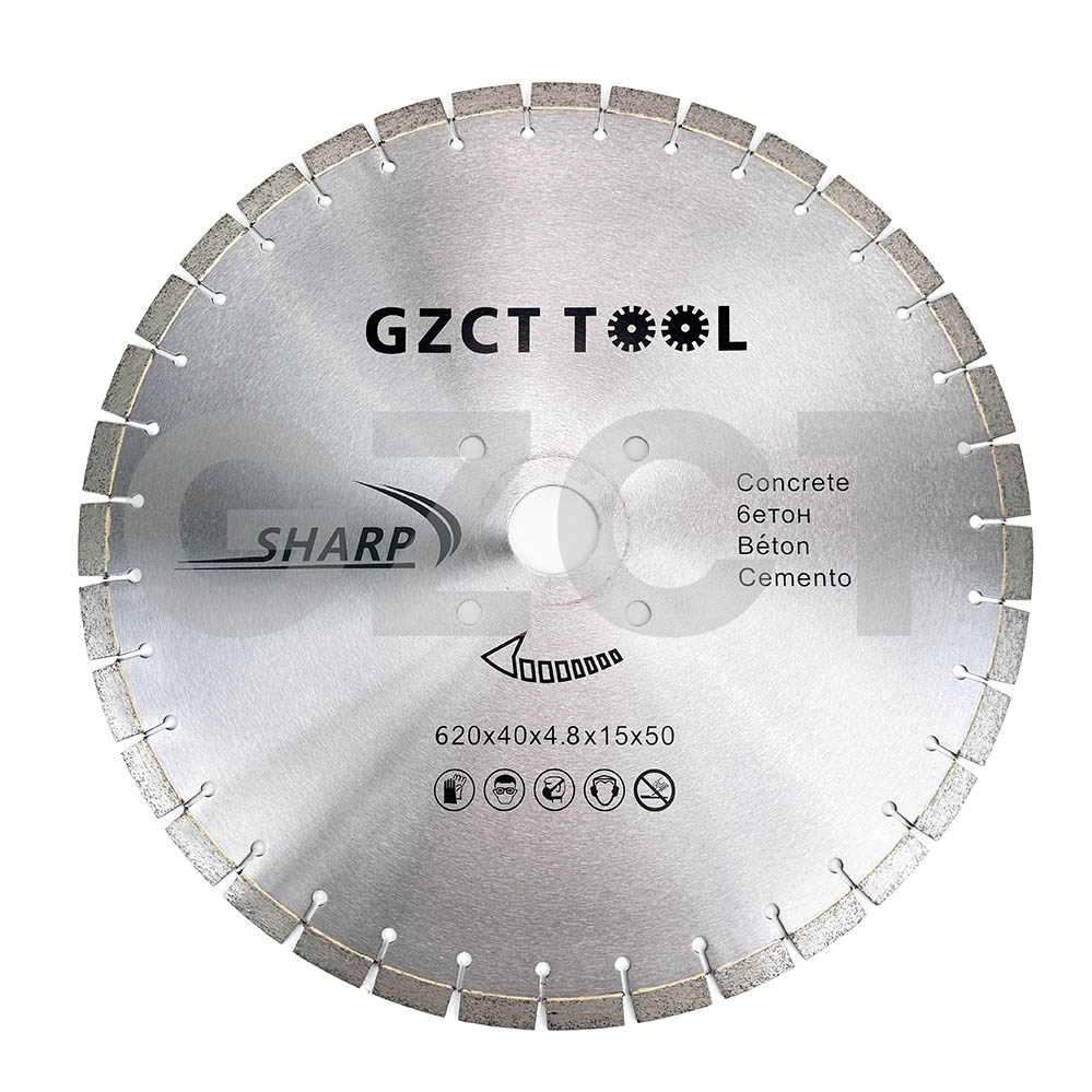 620mm 24 Inch Diamond Saw Blade for Cutting Reinforce Concrete Stone Granite