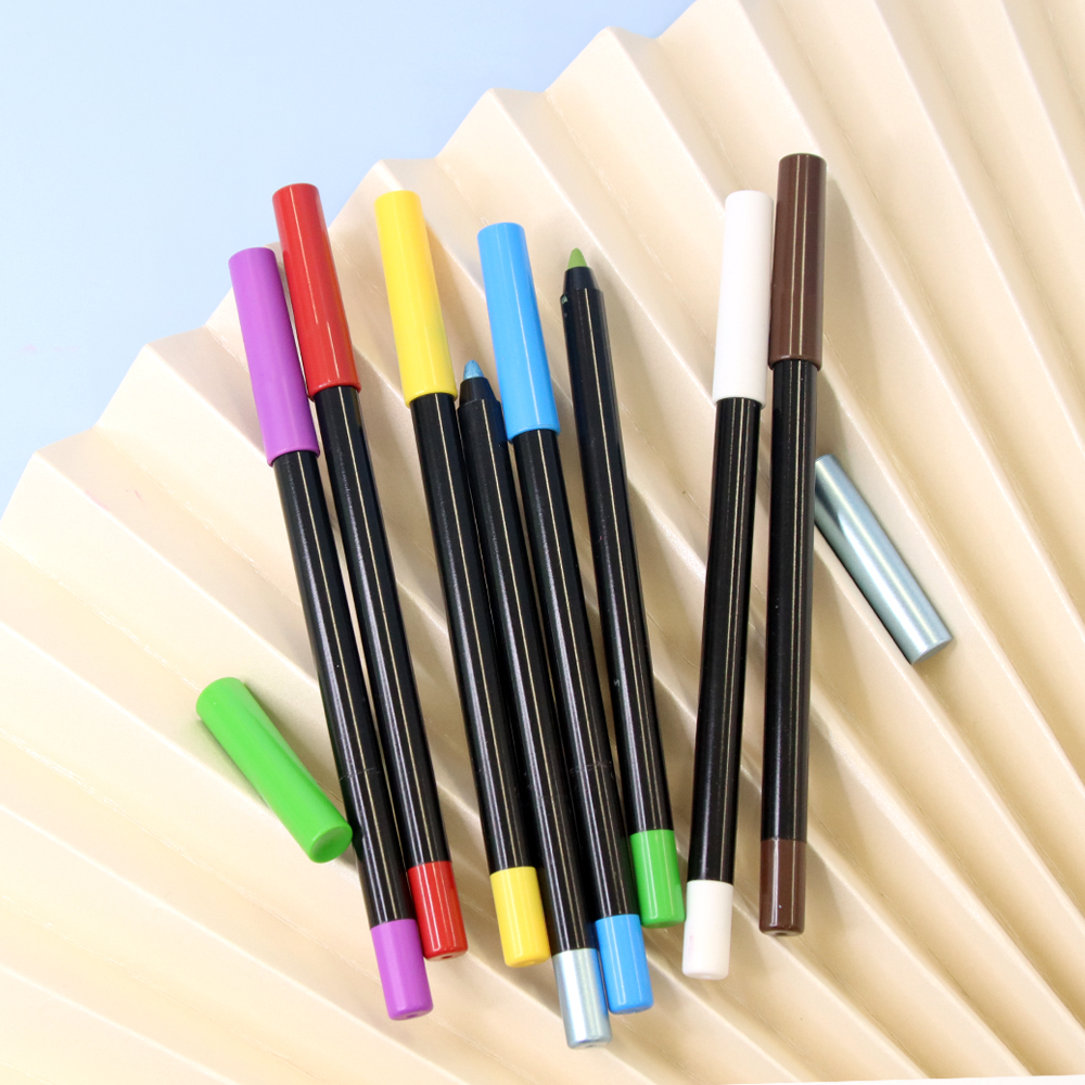 2021 Organic Eye Liner Gel and Lip LIner Black Eyeliner Cosmetic Custom Logo