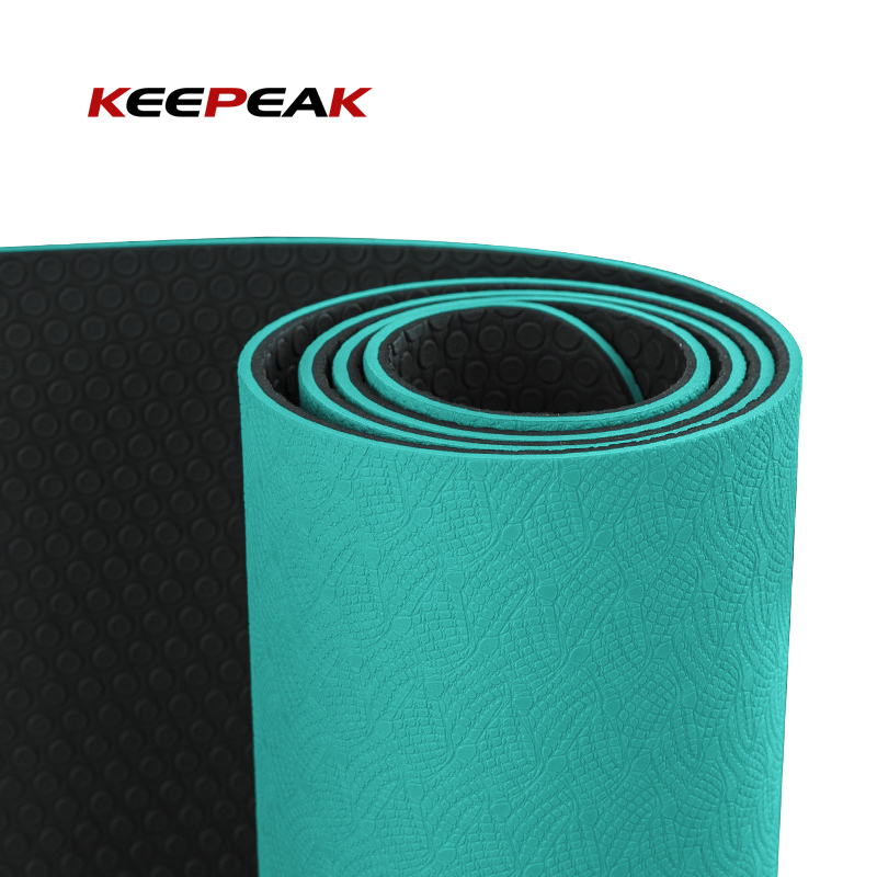 Keepeak Factory Direct High Quality pilates eco friendly mat yoga thick yoga mats At Good Price