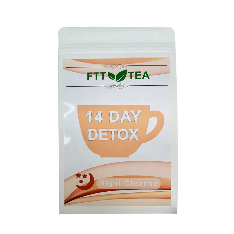Private label 14 Day Teatox Detox Herbal Tea Supplement Flat Tummy Tea Cleanse and Detox