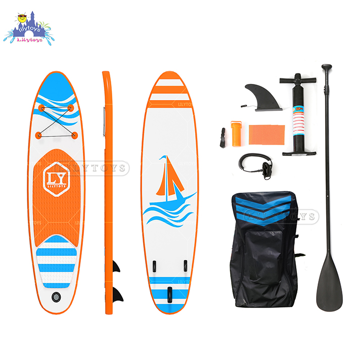 Lilytoys высокое качество двухслойная надувная доска для весла SUP Air Board