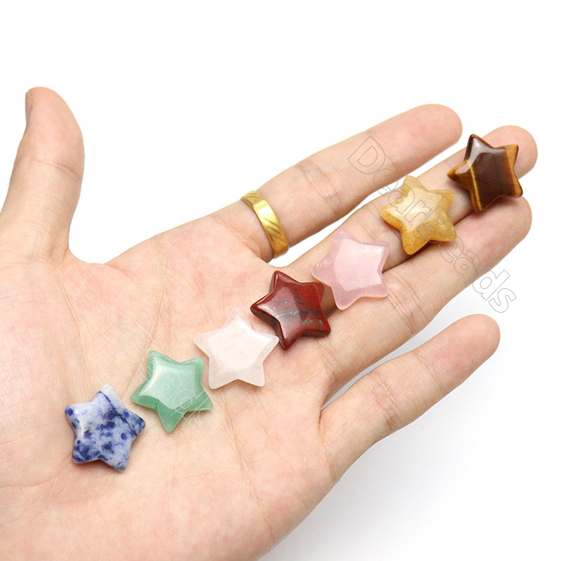 Natural Gemstone Kit 7 Seven Chakras Crystal Healing Stone Set, Balancing Chakra Stone Set