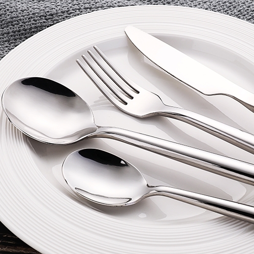 Hot Forged Teaspoons Gift Metal Teaspoons For Tea Deluxe 18/0 Stainless Steel Highly Finished Set