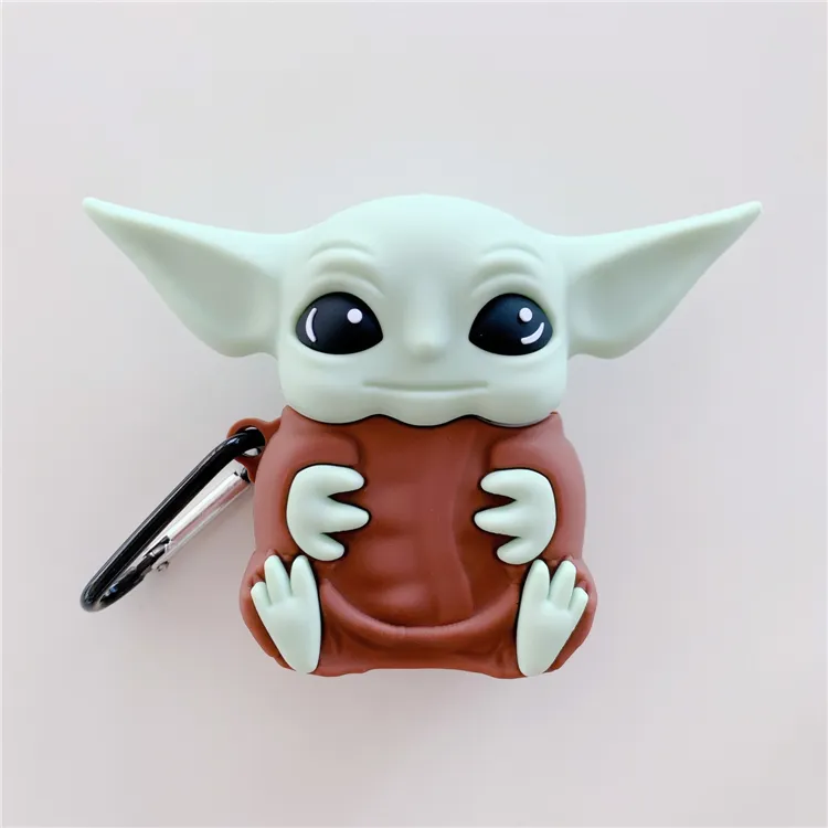 2020 New baby yoda case for airpod ,cute cartoon earpod cover cases for airpods 1/2/pro