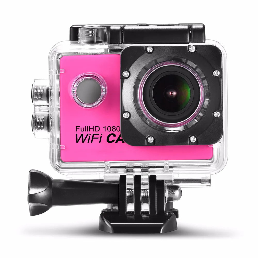 New Factory 2 inch WiFi 170 degree 4K Action Cam 24fps Private 4K Camera sport Camera wifi