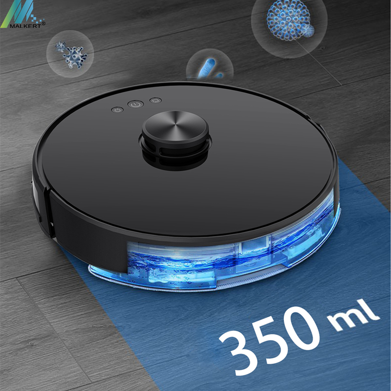 Wi-Fi, робот-пылесос 2000PA робот-пылесос с СПД навигации Smart бак для воды с автоматической зарядкой