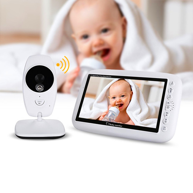 7 дюймов беспроводной Smart видео радионяня камера с режимом ночного видения