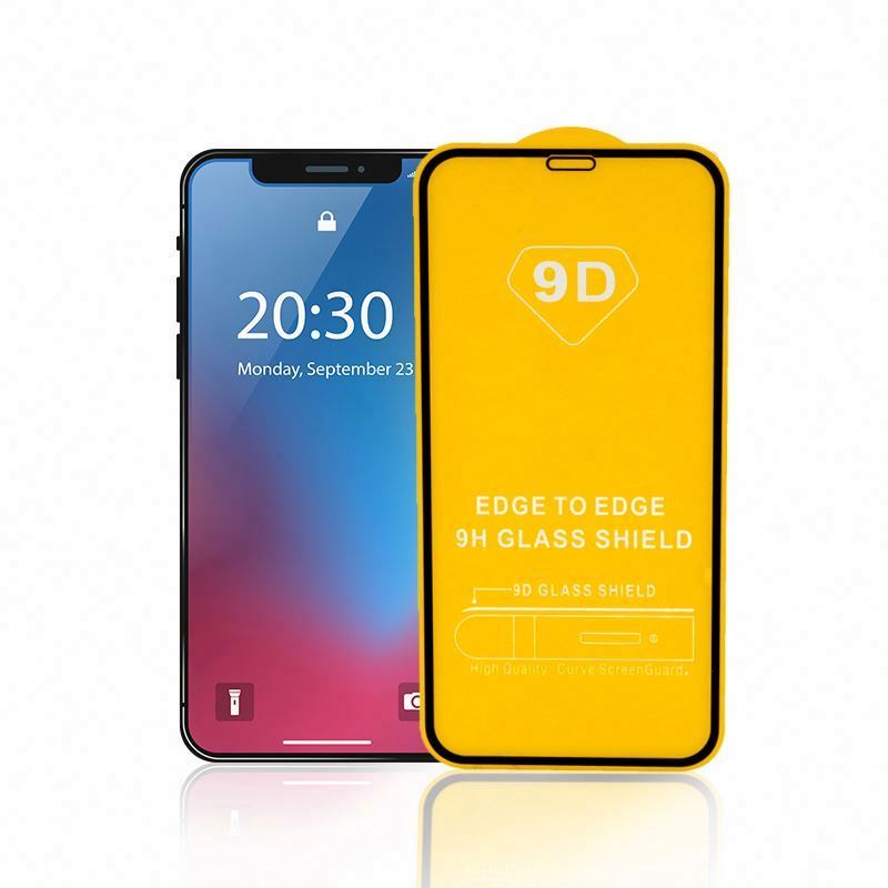 2021 Drop Shipping 9d Mobile Phone Camera tempered glass screen protector guard full glue for iphone 11 12 pro iphone X max mini