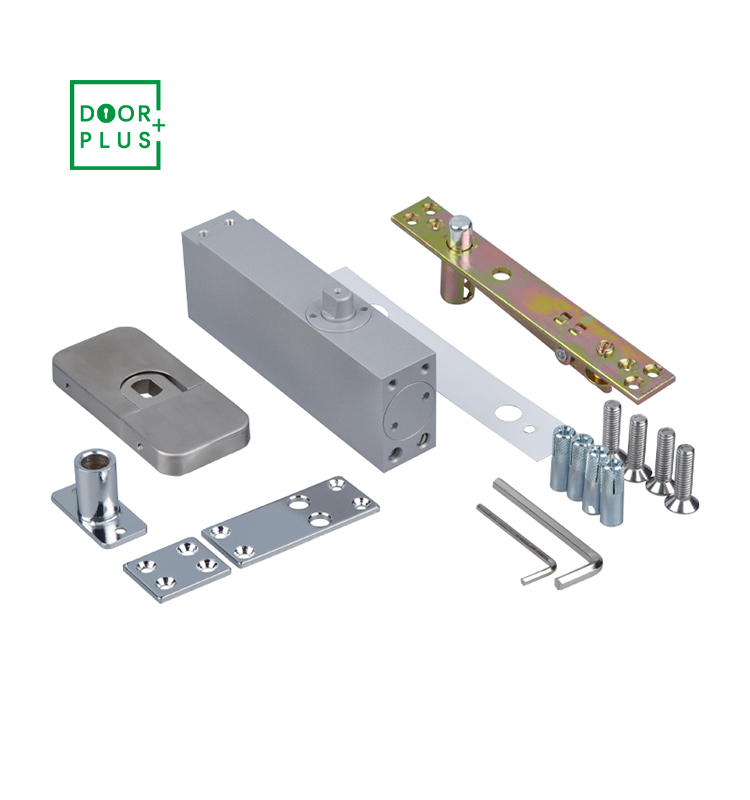 Подшипник Doorplus 100 кг, скрытый деревянный дверной прибор, невидимый Поворотный Гидравлический дверной прибор, шарнир, скрытая напольная пружина