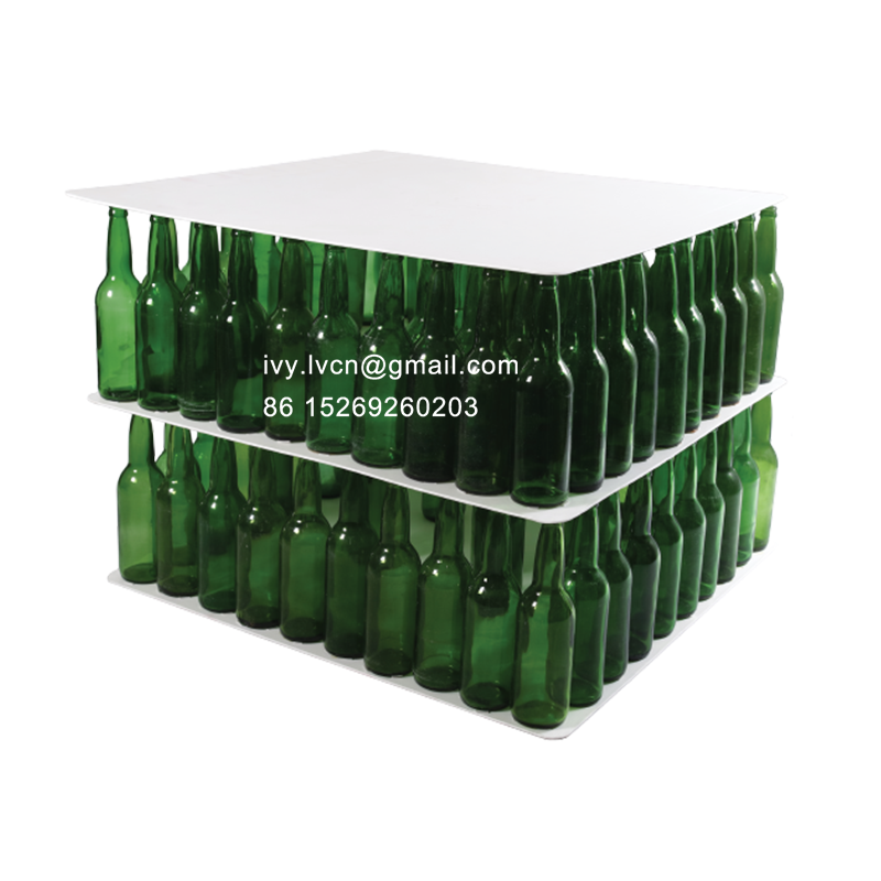 Glass bottle corflute correx coroplast corrugated plastic pallet sheet 1200x800