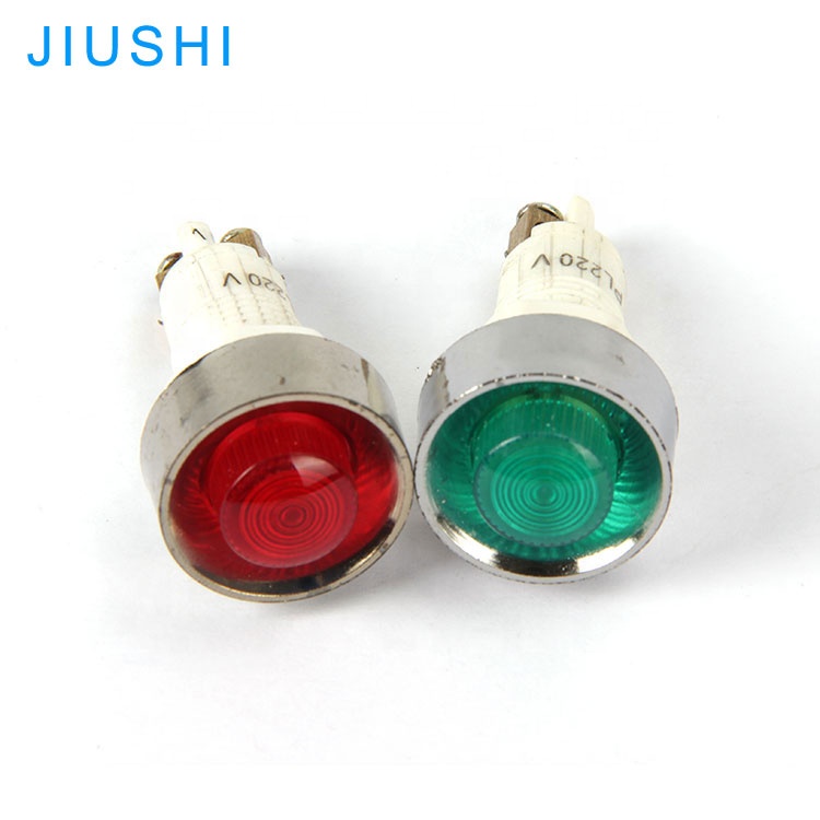 PL Тип sigal лампа 12v 24v 220v 13,5mm индикатор светло-красный зеленый желтый