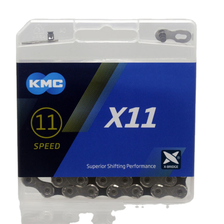 Цепи для горного велосипеда KMC X11 speed Magic Button, с оригинальной коробкой, 118L