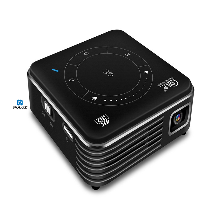 Мини-проектор светодиодный 4k, пленка высокой четкости для семьи, 3D проектор, домашний кинотеатр для домашнего кинотеатра/улицы/встреч