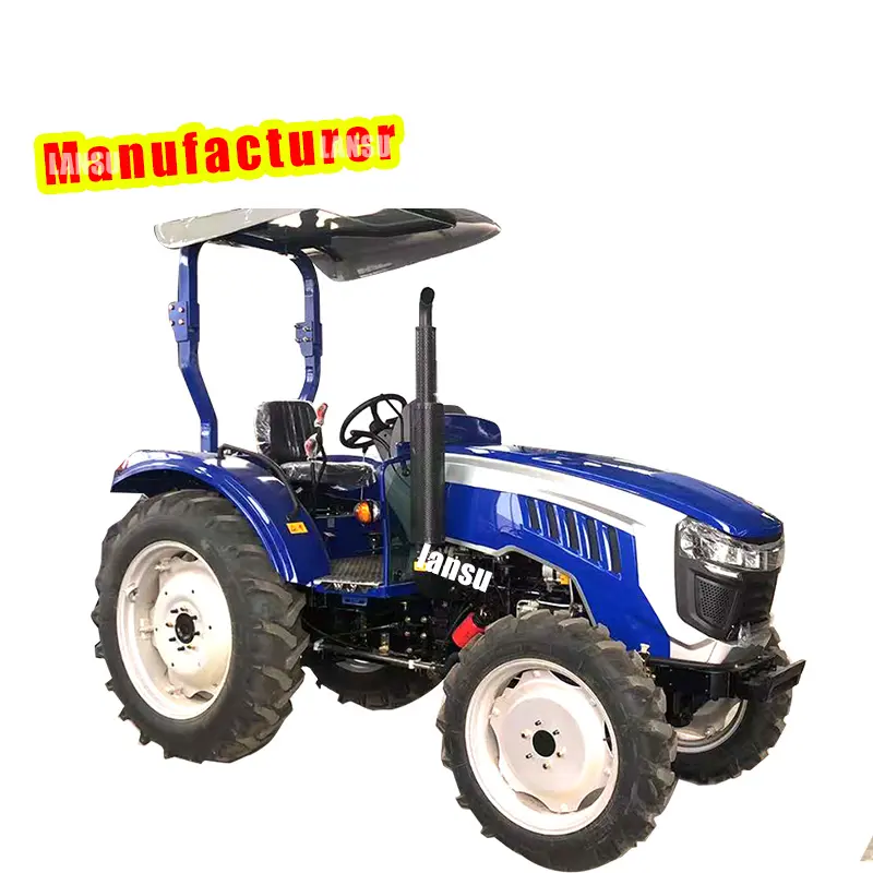 chinese 4WD 45hp 60hp 90hp Wheel Farm tractors with tractores agricolas ploughingtartor traktor 4WD tractor price for sale